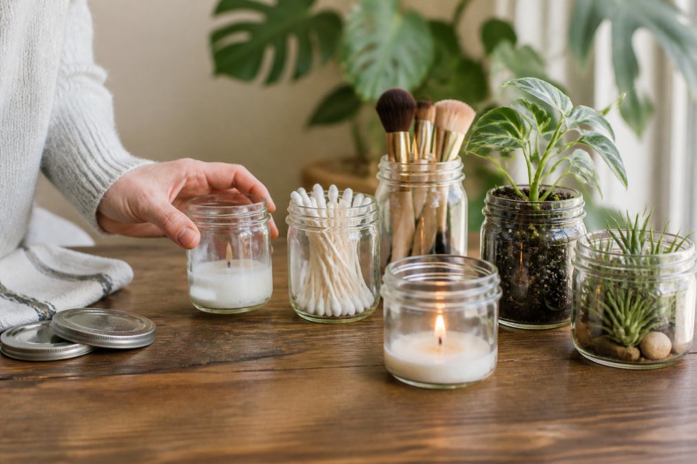 How to Reuse Candle Jars: Clean, Safe & Creative