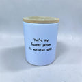 Funny image candle